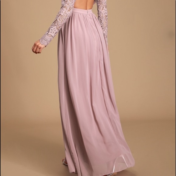 Lulus Awaken My Love Dusty Dress SOLD - Picture 3 of 11